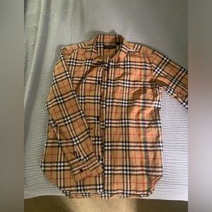Burberry Pride Nova checked button down shirt